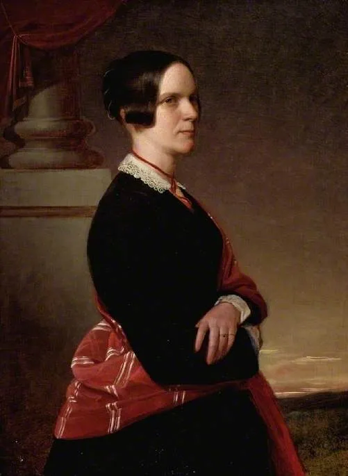 Mrs Sandys, the artist's mother, by Frederick Sandys, unspecified, 1876