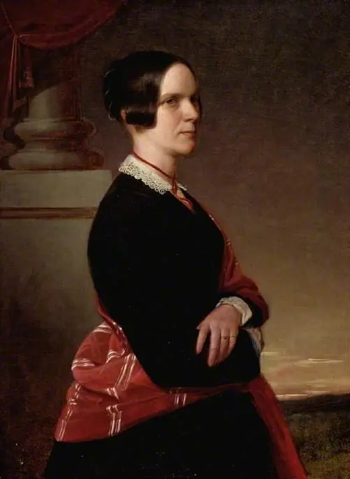 Mrs Sandys, the artist's mother, by Frederick Sandys