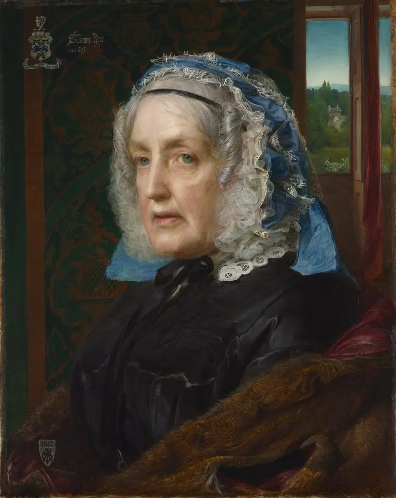 Susanna Anderson Rose, by Frederick Sandys