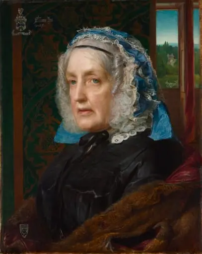 Susanna Anderson Rose, by Frederick Sandys