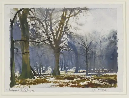 Snow on Bracken