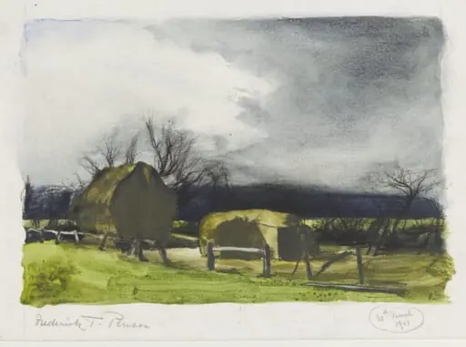The Passing Storm, by Frederick T. Penson