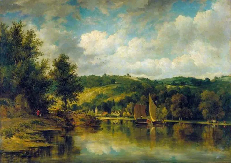 On the Wye, by Frederick W. Watts