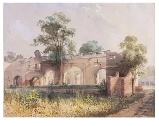 Ruins of the Nawab Baree - Dacca