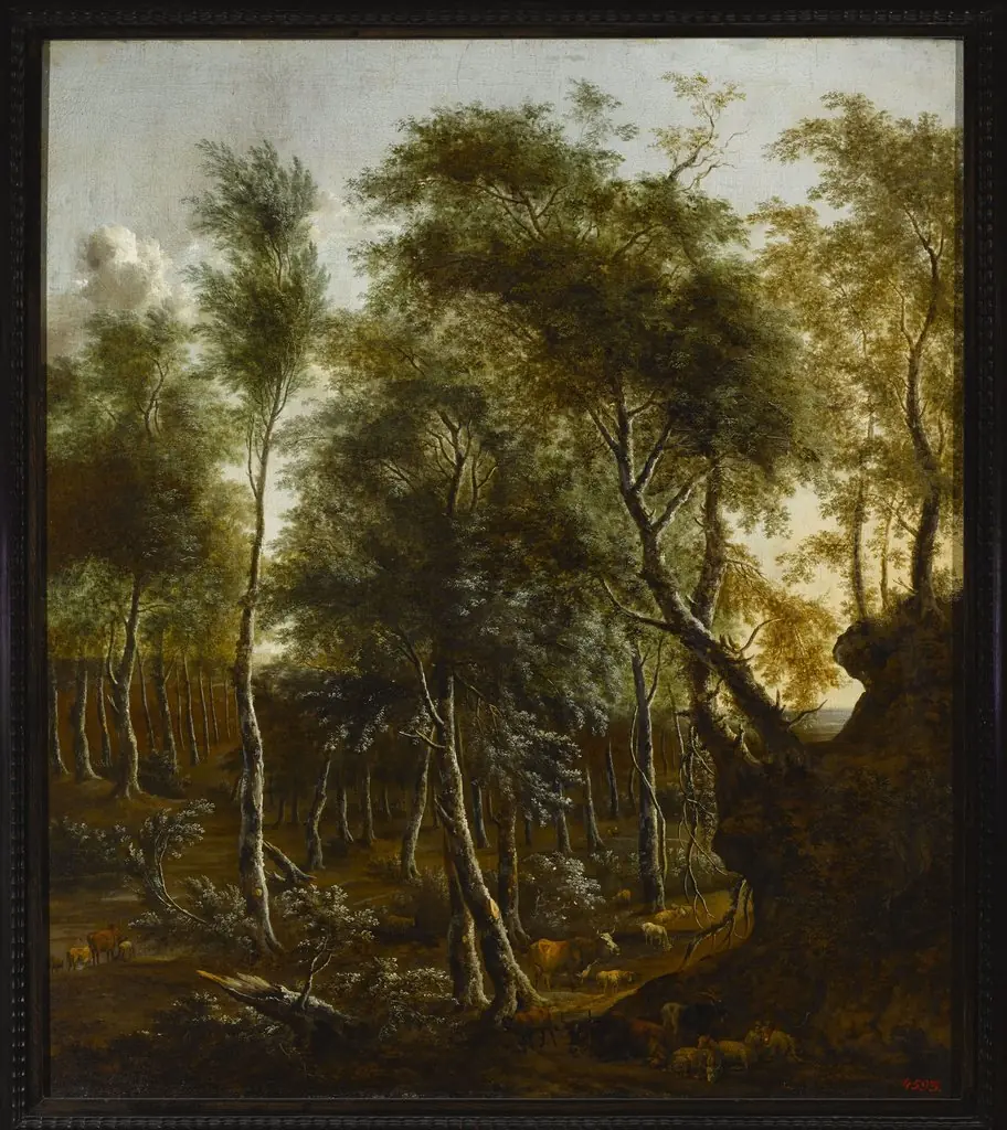 Forest landscape, by Frederik de Moucheron