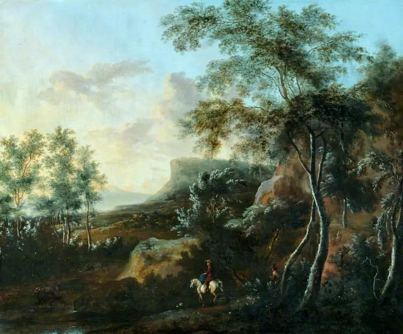 Rocky Landscape, by Frederik de Moucheron