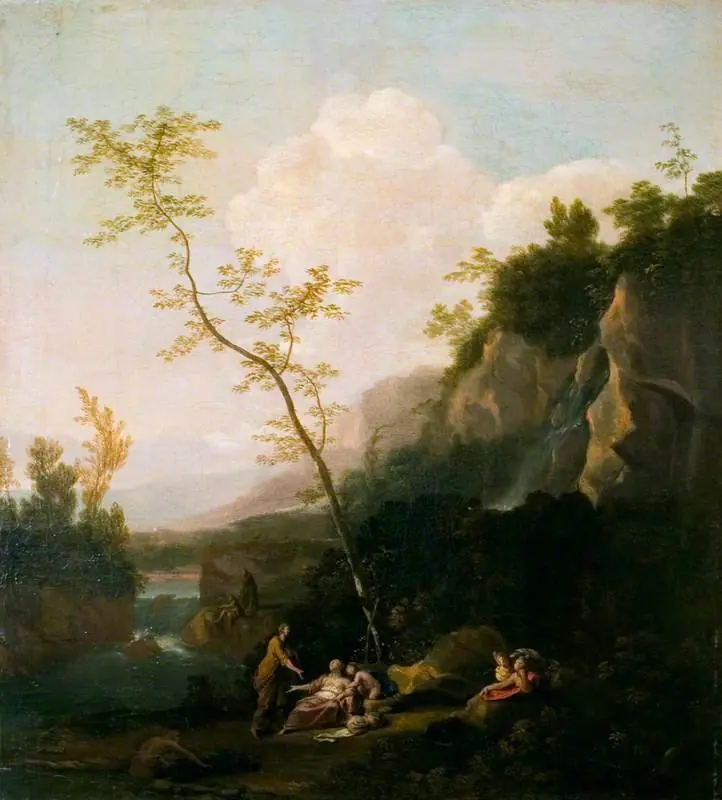 Rocky Landscape with Figures, by Frederik de Moucheron