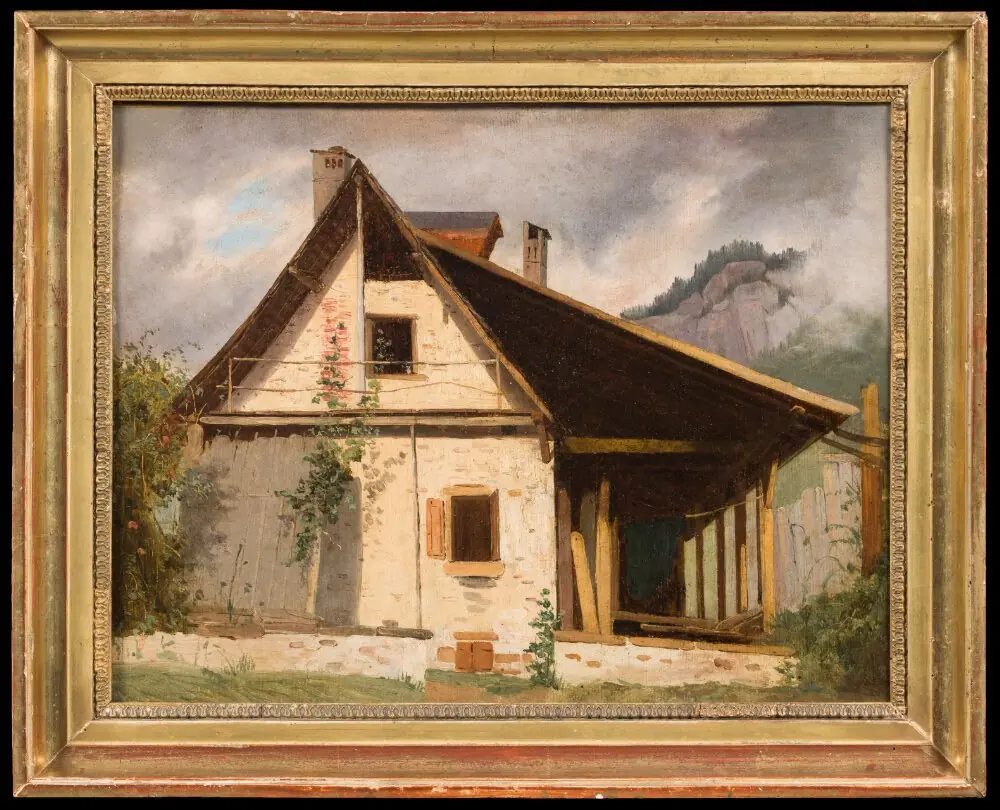 A House in the Tyrol, by Frederik Sødring