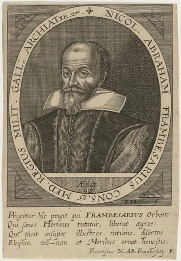 Nicolas Abraham de la Framboisiere, by Frederik van Hulsen