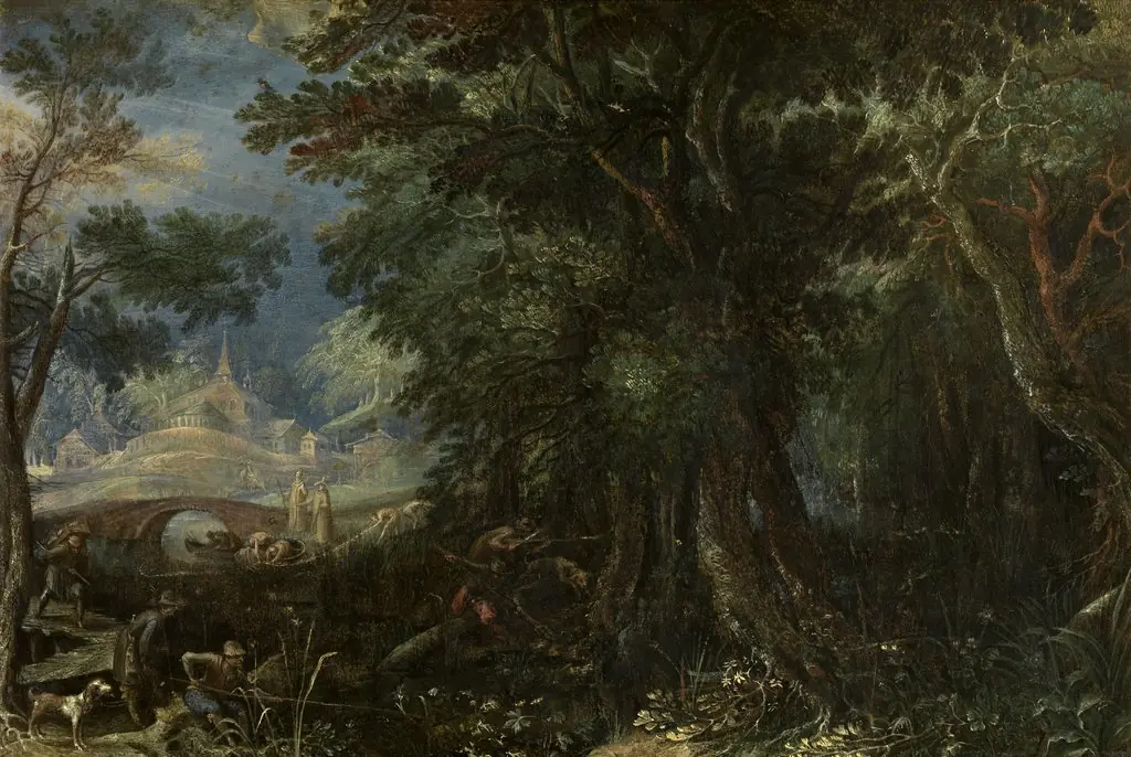 Landscape, by Frederik van Valckenborch