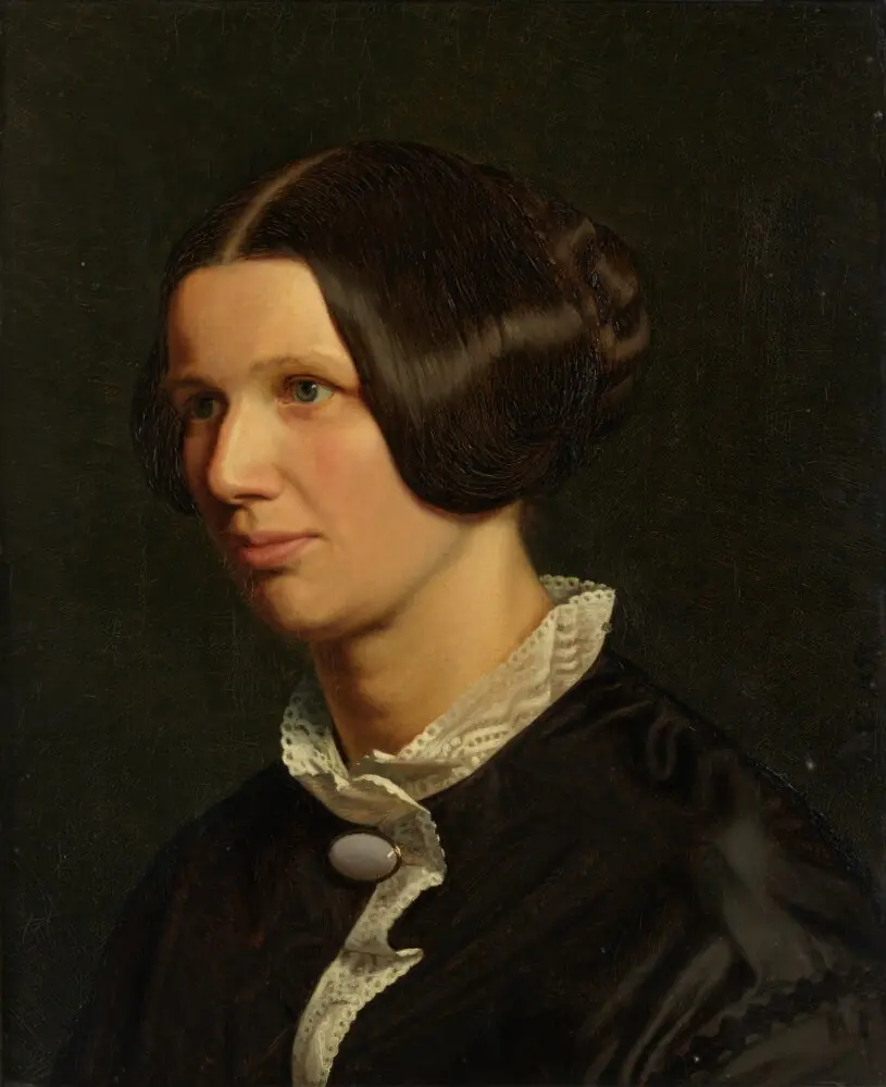 Portrait of a Woman, by Frederik Vermehren