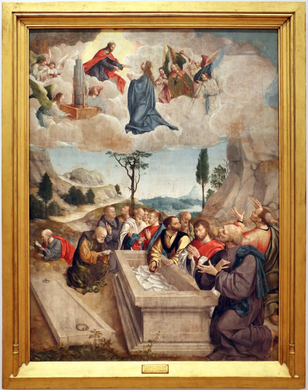Assunção da Virgem Maria - Frei Carlos, by Frei Carlos, unspecified, 1520