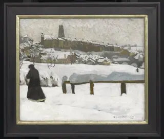 Freiburg in the Snow