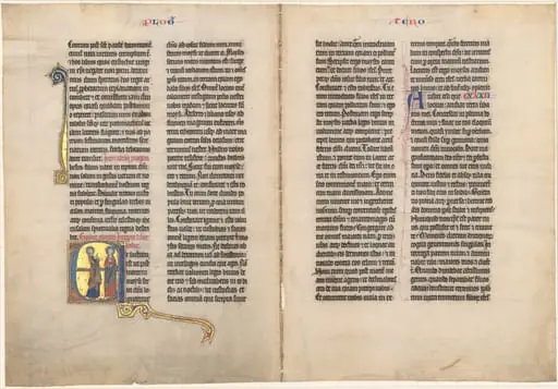 Joshua before the Lord, by French 13th Century