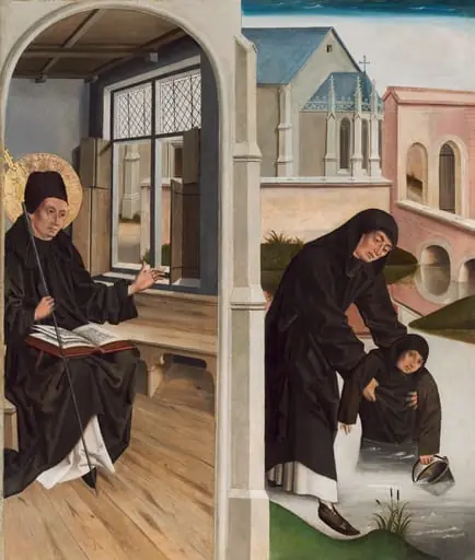 A Miracle of Saint Benedict, by French 15th Century