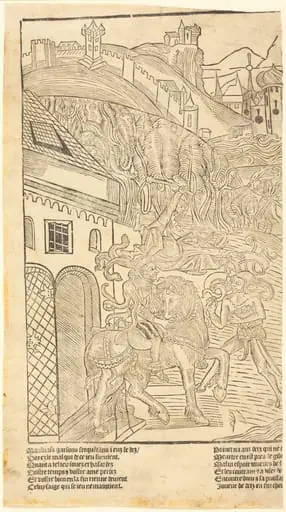 A Warning Against Playing Dice, by French 15th Century