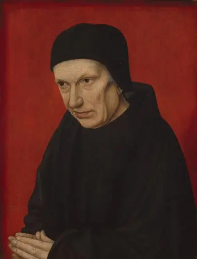 Portrait of an Ecclesiastic, by French 15th Century, 1480