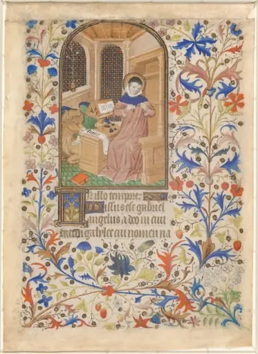 Saint Luke, by French 15th Century