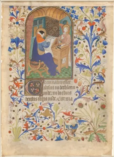 Saint Matthew, by French 15th Century