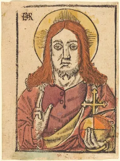 Salvator Mundi, by French 15th Century
