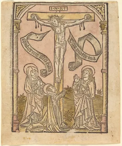The Crucifixion, by French 15th Century