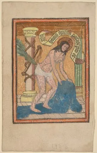 The Man of Sorrows, by French 15th Century