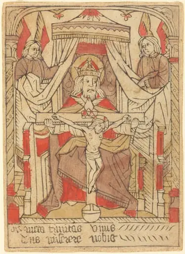 The Trinity, by French 15th Century