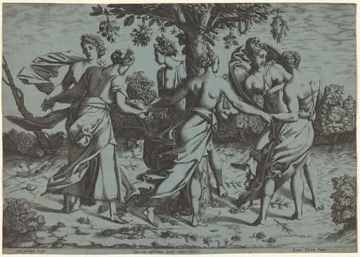 Dance of the Dryades, by French 16th Century