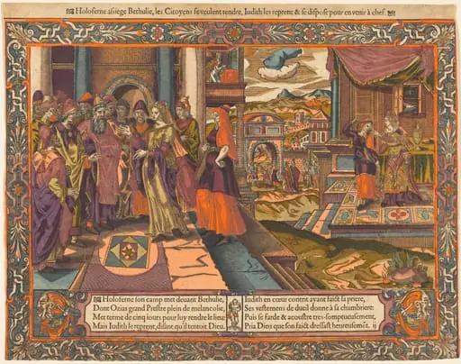 Judith Goes to the Camp of Holofernes, by French 16th Century