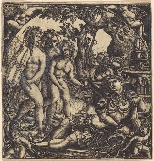 The Judgment of Paris, by French 16th Century