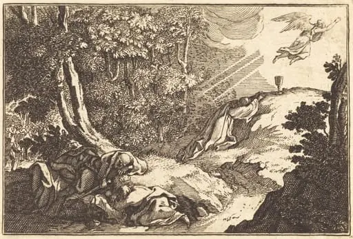 Agony in the Garden, by French 17th Century
