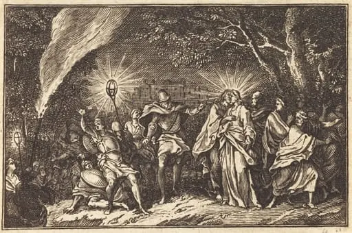 Betrayal of Judas, by French 17th Century