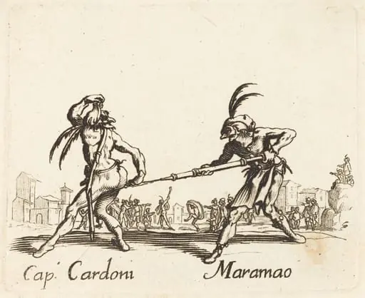 Cap. Cardoni and Maramao, by French 17th Century