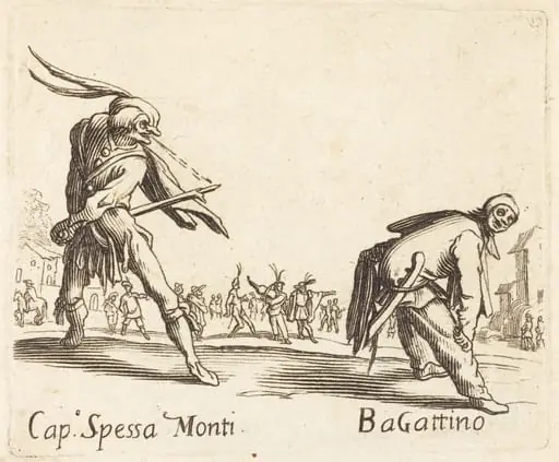 Cap. Spessa Monti and Bagattino, by French 17th Century
