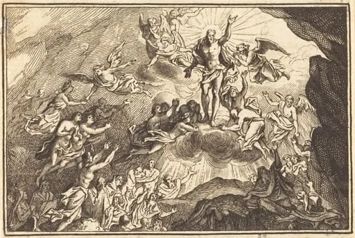 Descent into Limbo, by French 17th Century