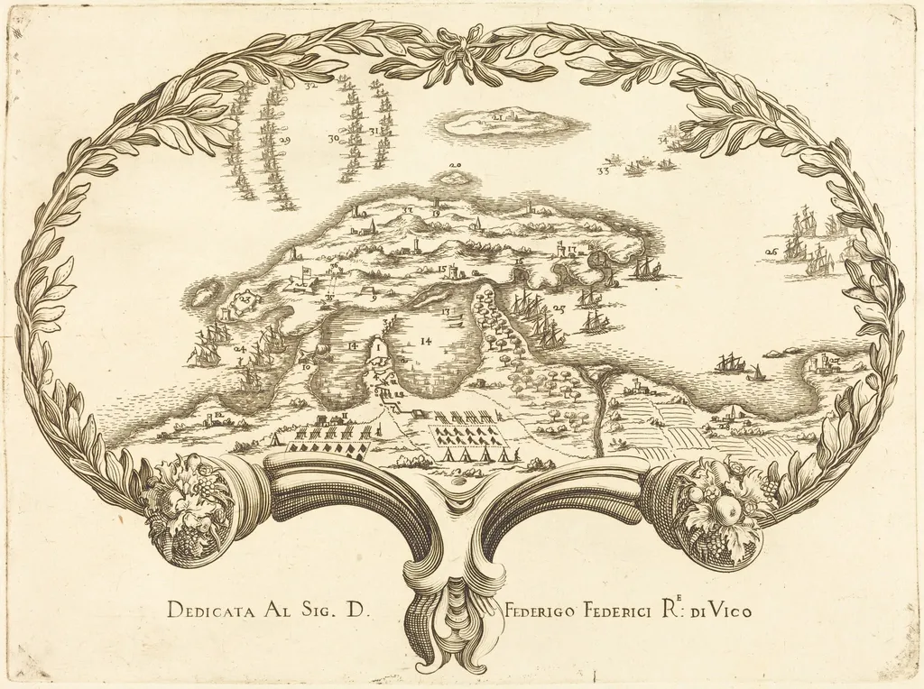 Fan, by French 17th Century, ink, 1601