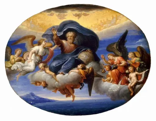 God the Father, by French 17th Century