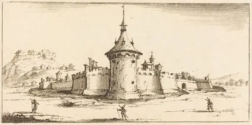 Landscape, by French 17th Century