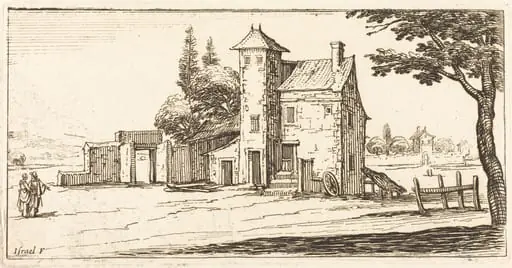 Landscape, by French 17th Century