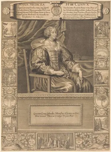 Marie de Medici, by French 17th Century