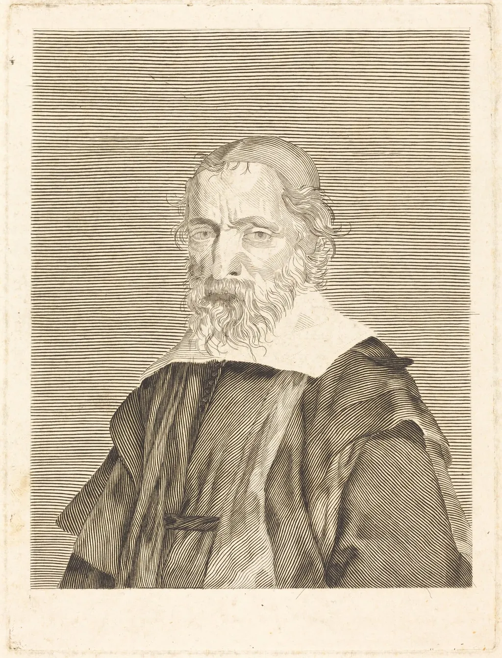 Nicolas-Claude Fabri de Peiresc, by French 17th Century, ink, 1637