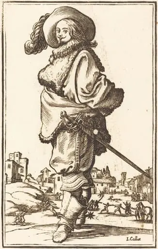 Noble Man with Fur Plastron, by French 17th Century