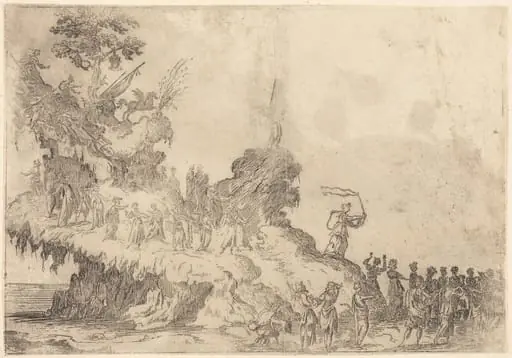 The Float of Mount Parnassus, by French 17th Century