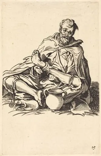 The Sick Man, by French 17th Century