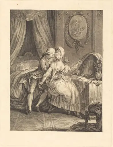 Dame a sa toilette, by French 18th Century