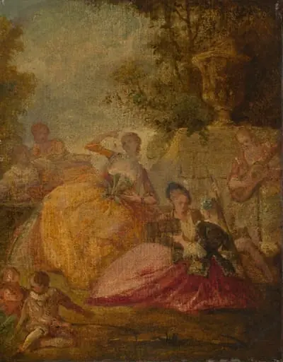Divertissement, by French 18th Century