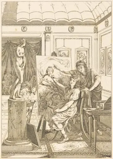 Imitation d'anacreon: Le portrait d'iris, by French 18th Century