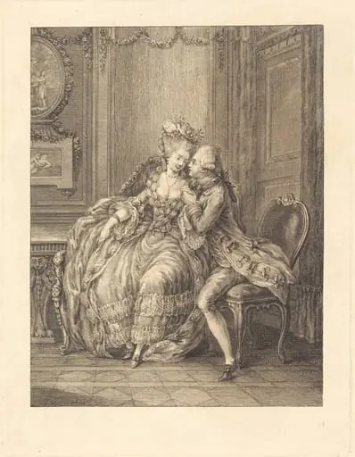 L'amant pressant, by French 18th Century