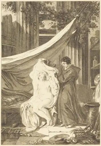 L'hermite (Le diable en enfer), by French 18th Century