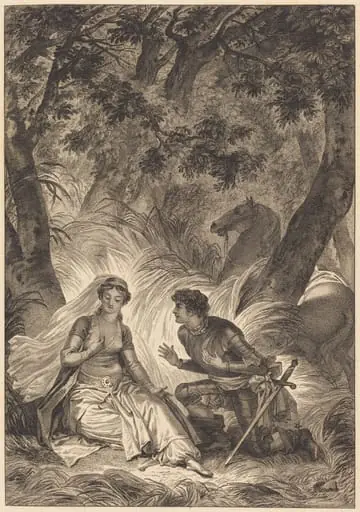 La fiancee du roi de Garbe: La chevalier, by French 18th Century